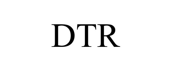 Trademark Logo DTR