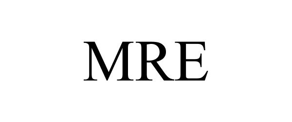 Trademark Logo MRE