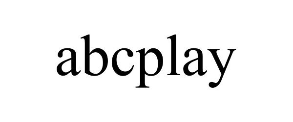 Trademark Logo ABCPLAY