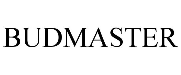 Trademark Logo BUDMASTER