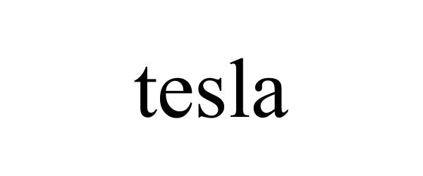 Trademark Logo TESLA