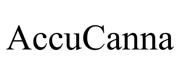 Trademark Logo ACCUCANNA