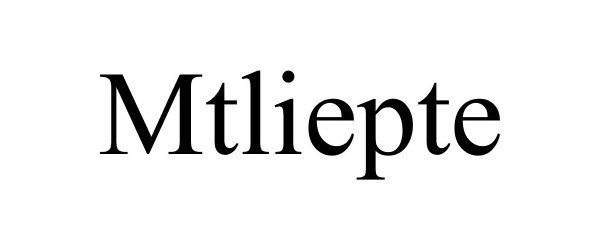 Trademark Logo MTLIEPTE