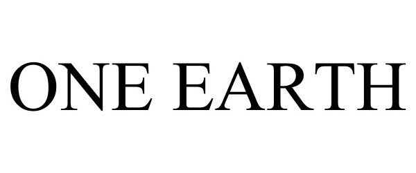 Trademark Logo ONE EARTH