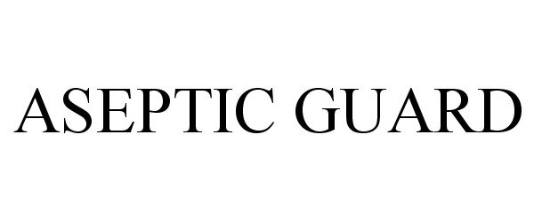 Trademark Logo ASEPTIC GUARD
