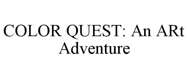  COLOR QUEST: AN ART ADVENTURE