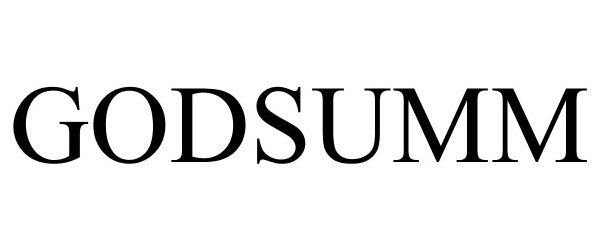Trademark Logo GODSUMM