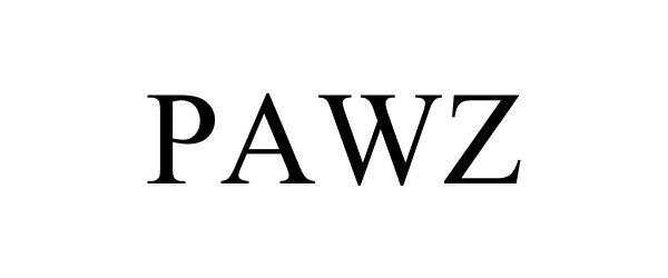 Trademark Logo PAWZ