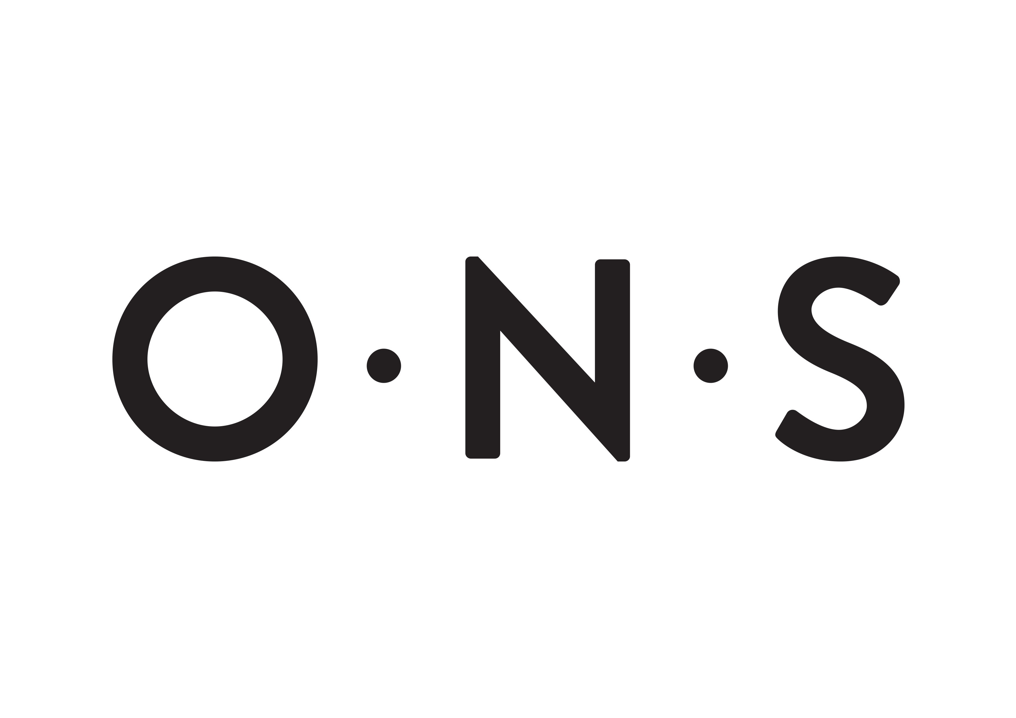 Trademark Logo O· N· S