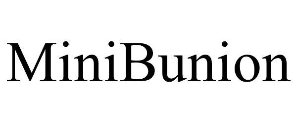 Trademark Logo MINIBUNION