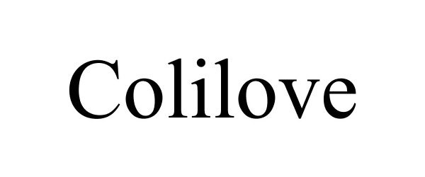 Trademark Logo COLILOVE