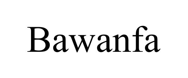 Trademark Logo BAWANFA