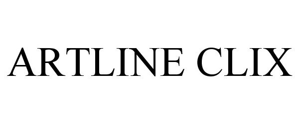 Trademark Logo ARTLINE CLIX
