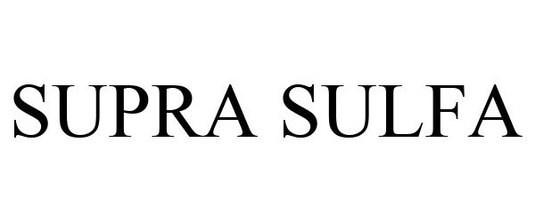  SUPRA-SULFA