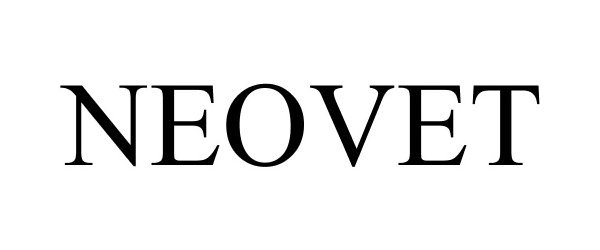 Trademark Logo NEOVET