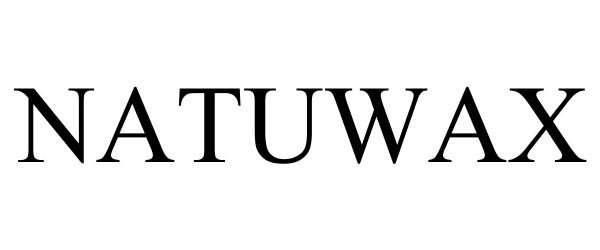 Trademark Logo NATUWAX