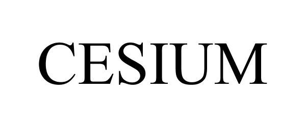 Trademark Logo CESIUM