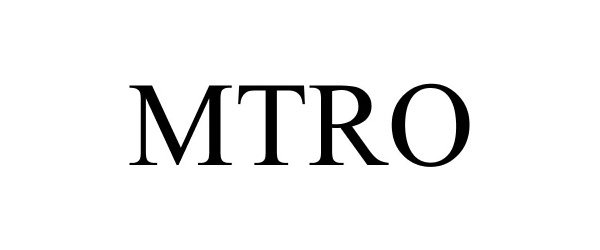  MTRO