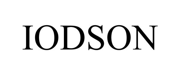 Trademark Logo IODSON