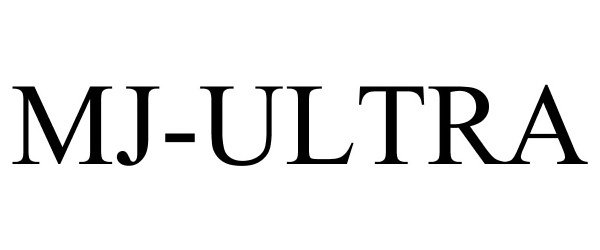 Trademark Logo MJ-ULTRA