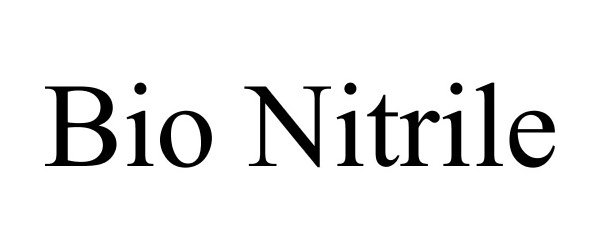 Trademark Logo BIO NITRILE