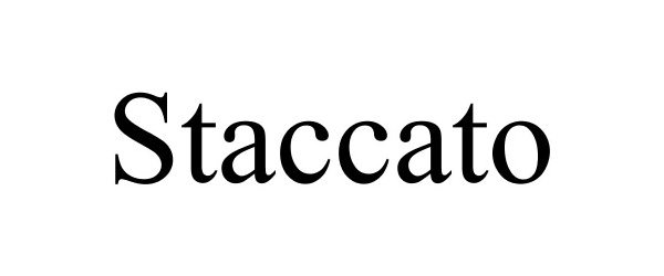 Trademark Logo STACCATO