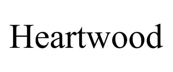 Trademark Logo HEARTWOOD