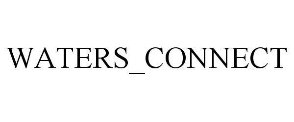 Trademark Logo WATERS_CONNECT