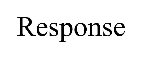 Trademark Logo RESPONSE