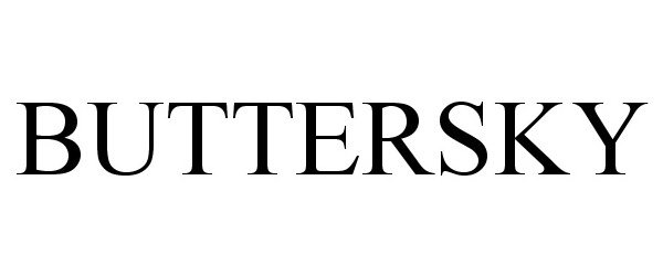 Trademark Logo BUTTERSKY