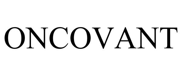 Trademark Logo ONCOVANT
