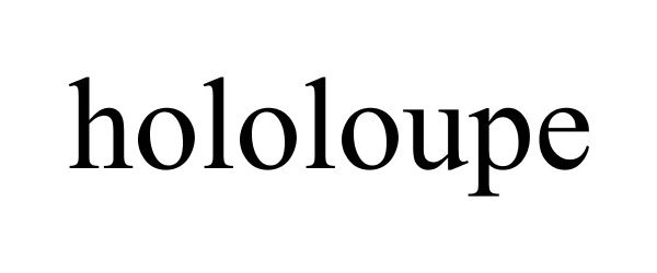 Trademark Logo HOLOLOUPE