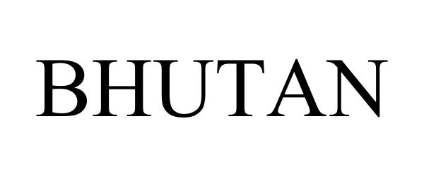 Trademark Logo BHUTAN
