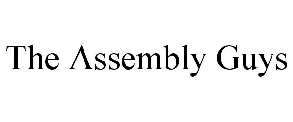  THE ASSEMBLY GUYS