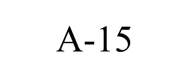 Trademark Logo A-15