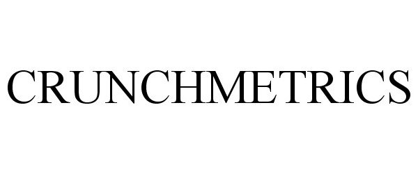 Trademark Logo CRUNCHMETRICS