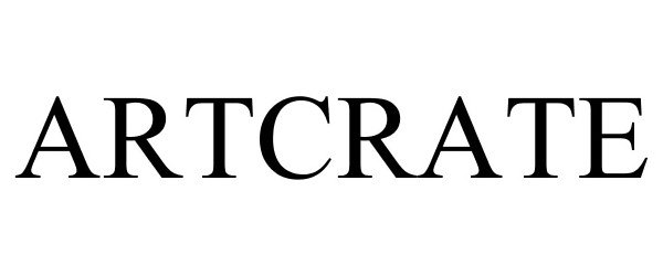 Trademark Logo ARTCRATE