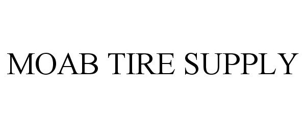 MOAB TIRE SUPPLY