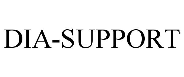  DIA-SUPPORT