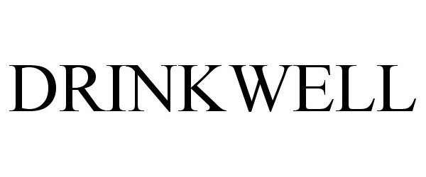 Trademark Logo DRINKWELL