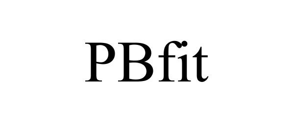 Trademark Logo PBFIT