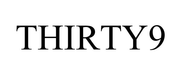Trademark Logo THIRTY9