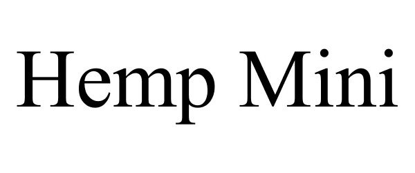 Trademark Logo HEMP MINI
