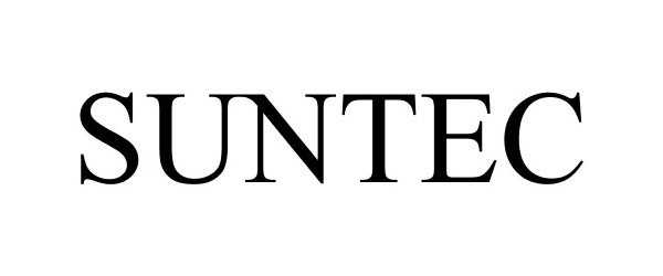 Trademark Logo SUNTEC