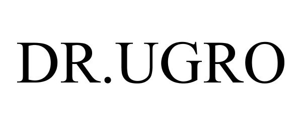 Trademark Logo DR.UGRO