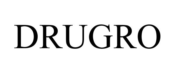 Trademark Logo DRUGRO