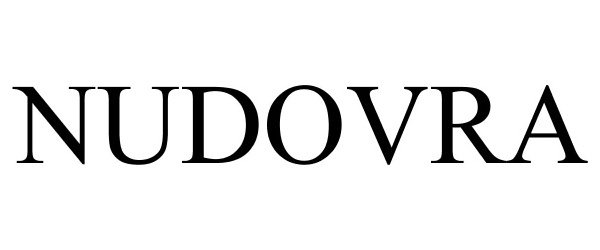 Trademark Logo NUDOVRA