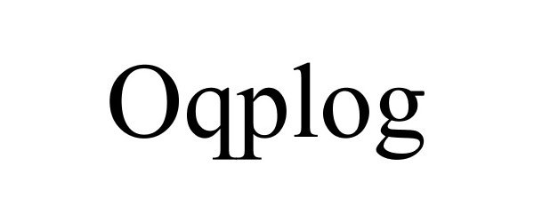 Trademark Logo OQPLOG
