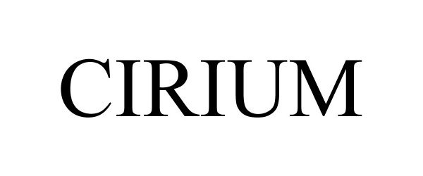 Trademark Logo CIRIUM