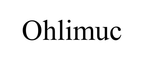 Trademark Logo OHLIMUC